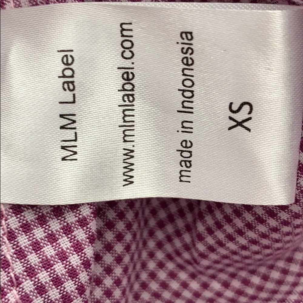 MLM Label gingham - Picture 4 of 5